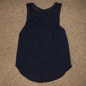 Lululemon navy Sculpt tank!
